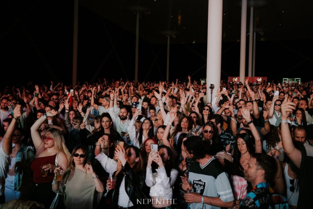 The crowd at NEPENTHE PANORAMA with Stoli